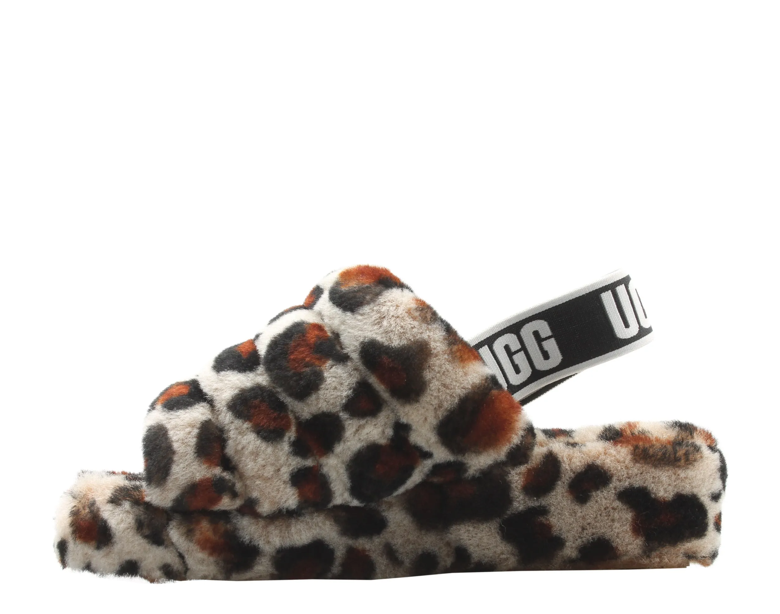 UGG Australia Fluff Yeah Slide Leopard Women's Sandals