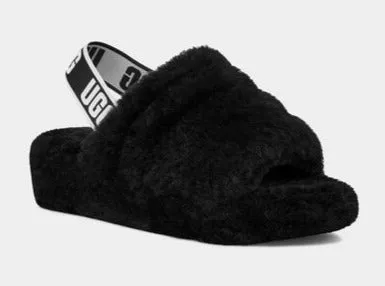 Ugg - Women's Fluff Yeah Slide (Black)