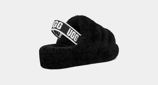 Ugg - Women's Fluff Yeah Slide (Black)