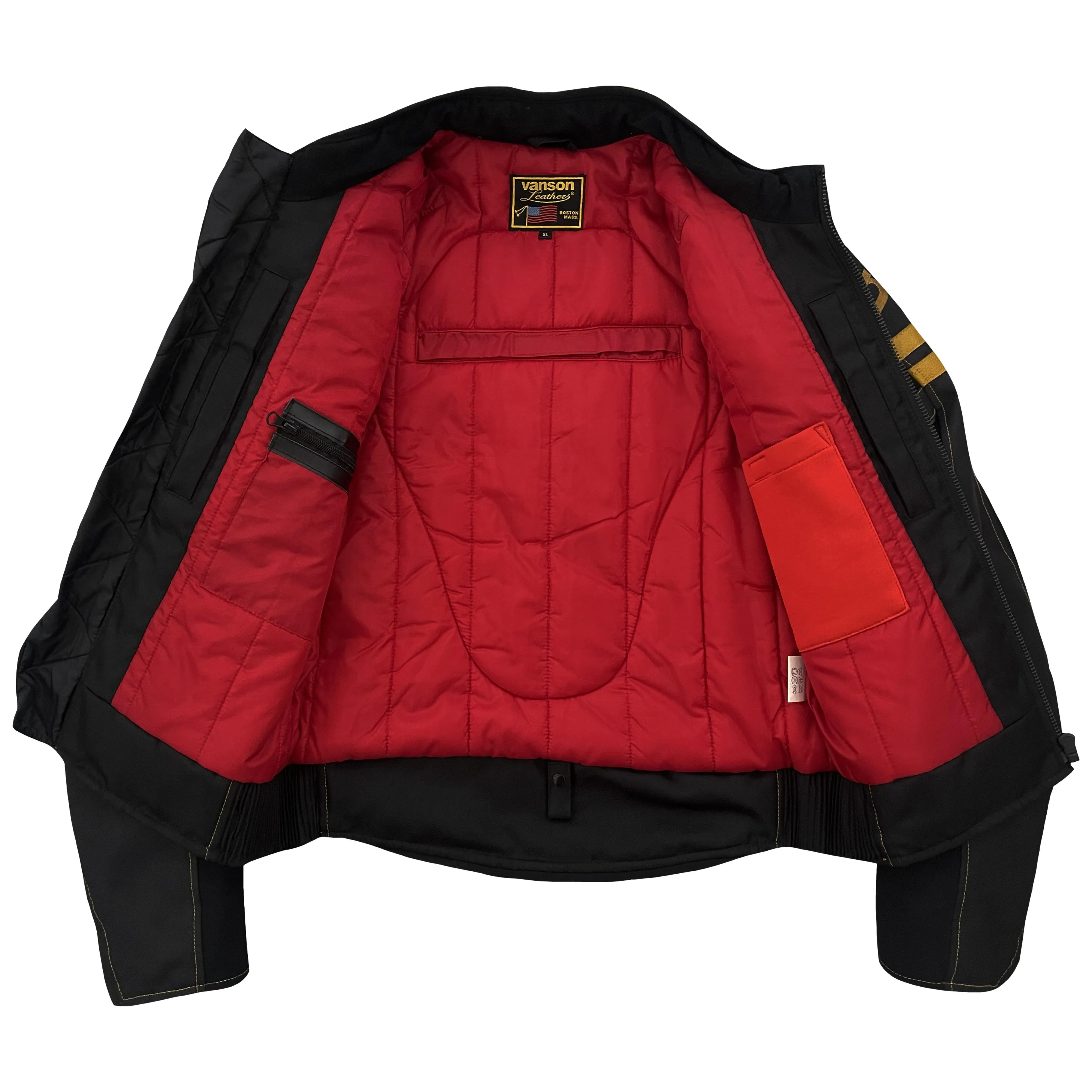 Vanson Leathers Motorcycle Mesh Racer Jacket