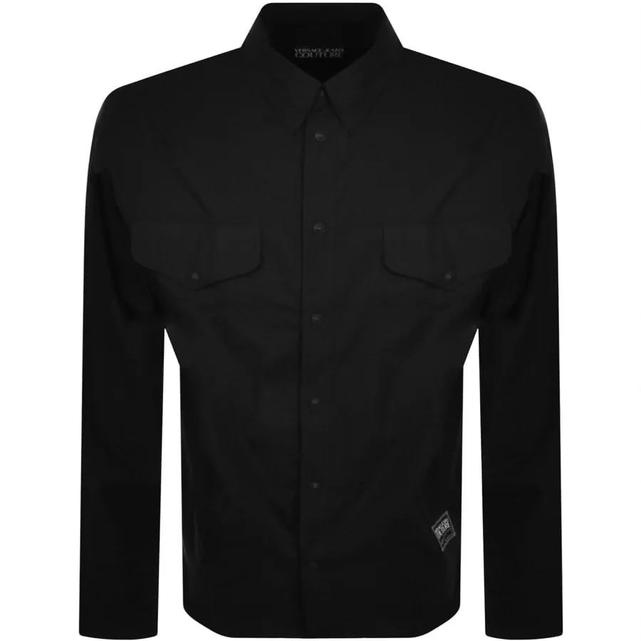 Versace Jeans Couture Basic Popeline Shirt Black