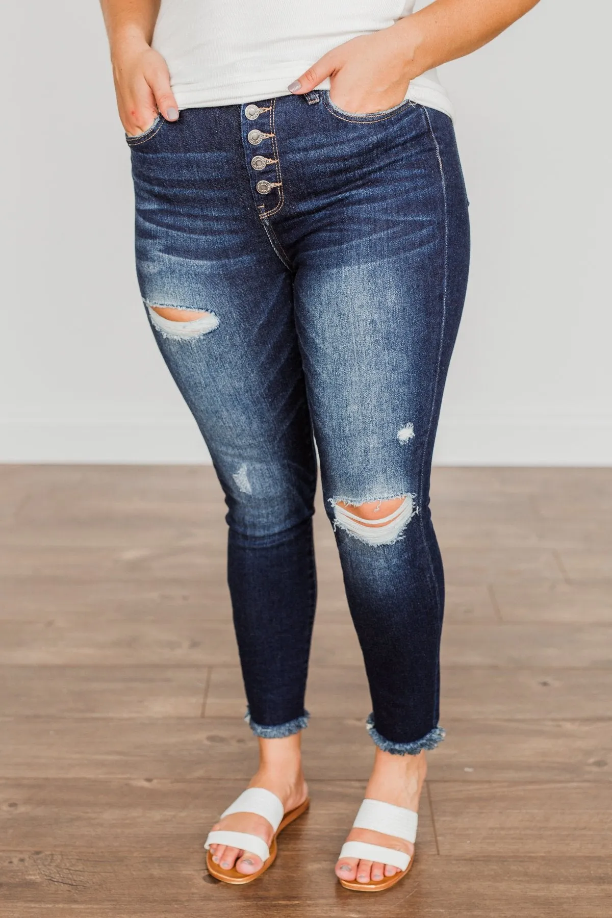 Vervet High-Rise Skinny Jeans- Ruth Wash