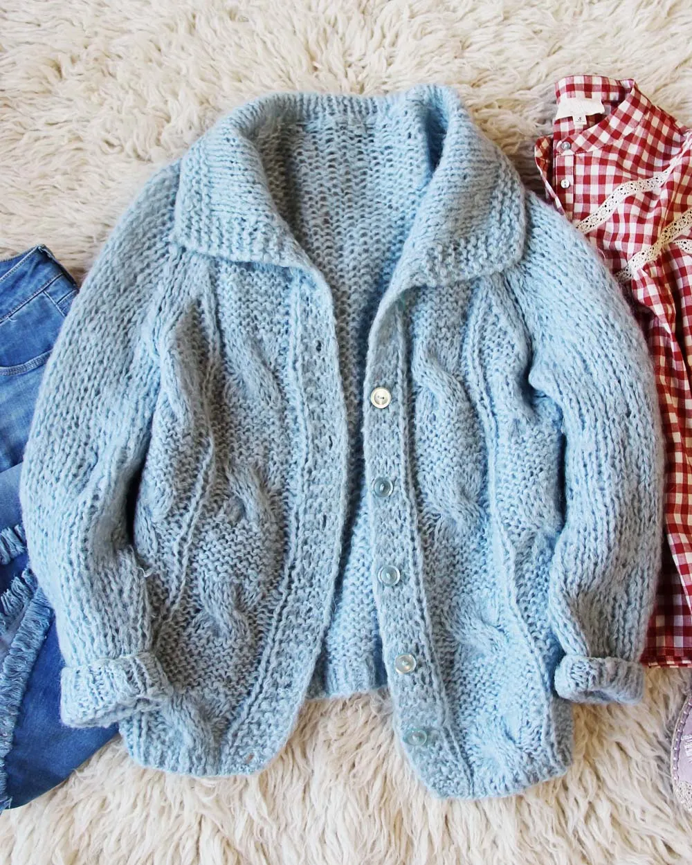 Vintage Retro Spring Sweater