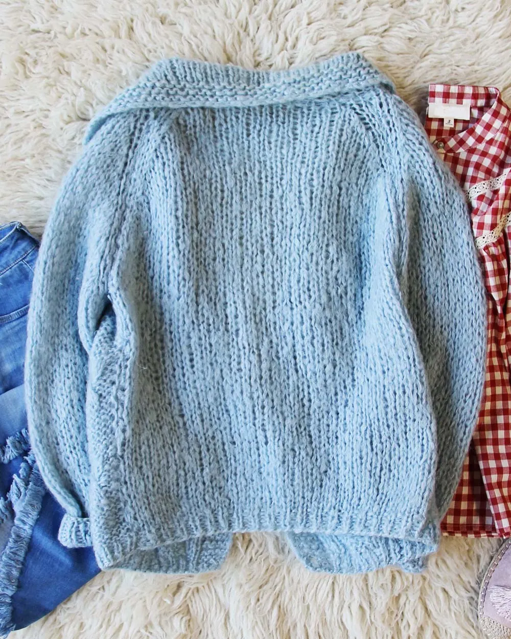 Vintage Retro Spring Sweater