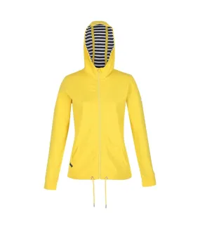 Womens/ladies bayarma full zip hoodie maize yellow Regatta