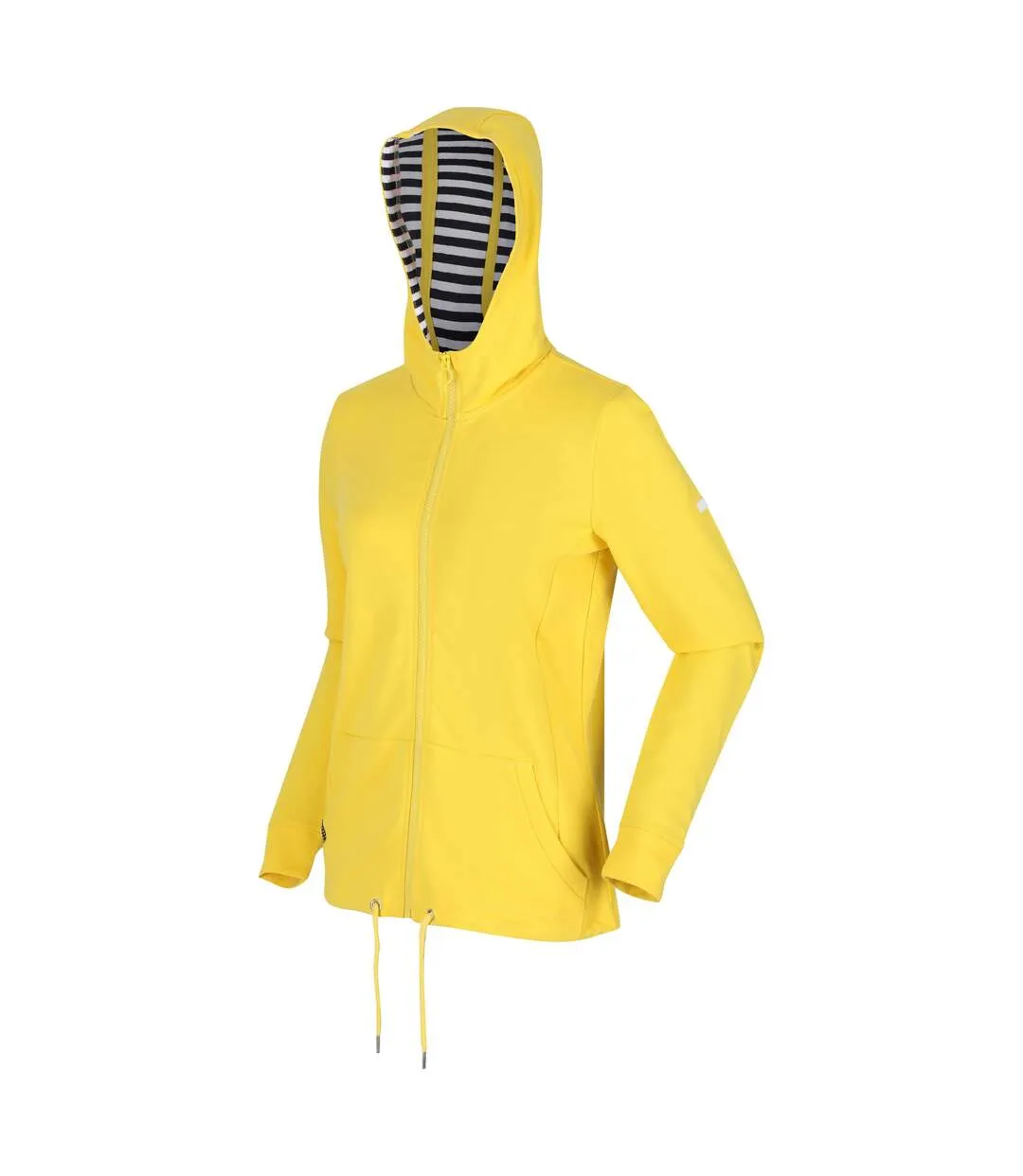 Womens/ladies bayarma full zip hoodie maize yellow Regatta