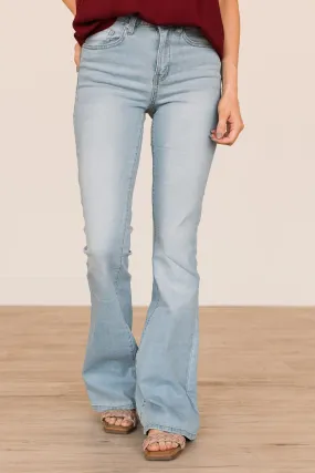 YMI High-Rise Flare Jeans- Miriam Wash